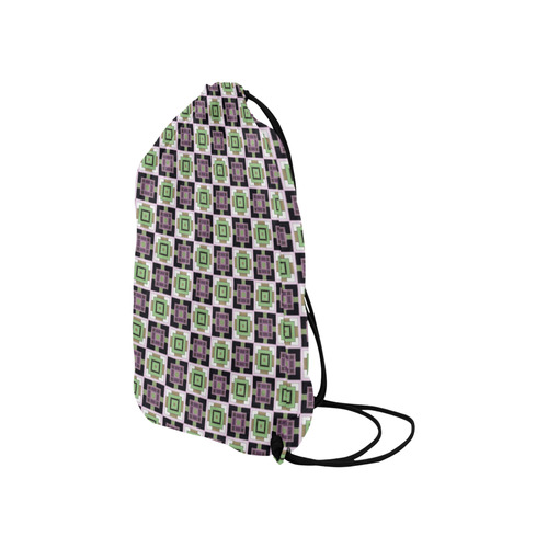 sweet little pattern D by FeelGood Small Drawstring Bag Model 1604 (Twin Sides) 11"(W) * 17.7"(H)