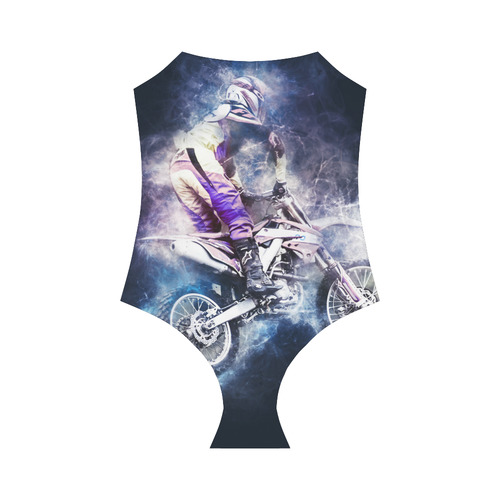 Motocross Motorcycle Motorbike Strap Swimsuit ( Model S05)