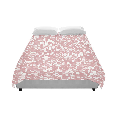 Bridal Rose Pixels Duvet Cover 86"x70" ( All-over-print)