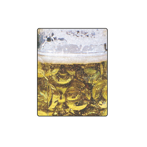 Photography - real GLASS OF BEER Blanket 40"x50"