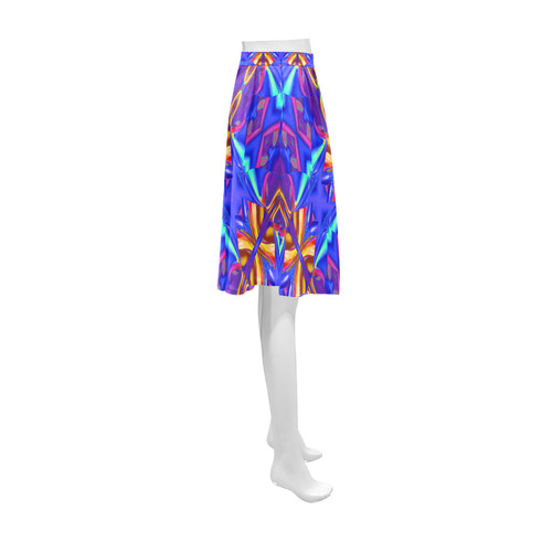 Colorful Ornament D Athena Women's Short Skirt (Model D15)