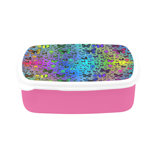 Colorful Skulls & Butterflies