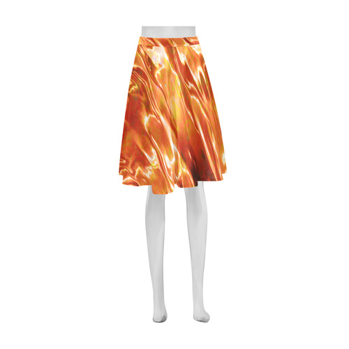 Abstract Athena Women's Short Skirt (Model D15)