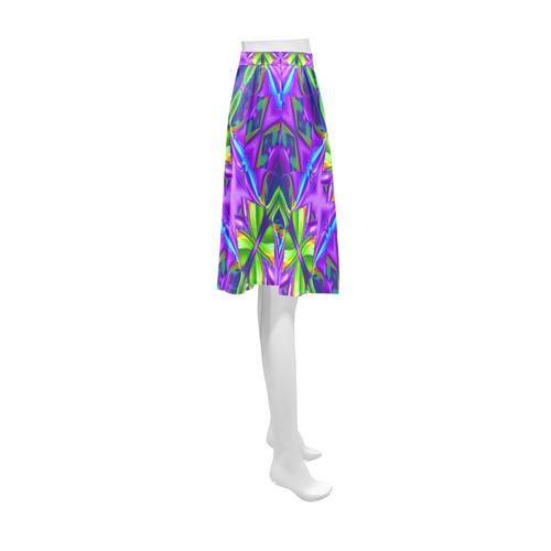 Colorful Ornament C Athena Women's Short Skirt (Model D15)