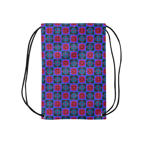 sweet little pattern E by FeelGood Small Drawstring Bag Model 1604 (Twin Sides) 11"(W) * 17.7"(H)