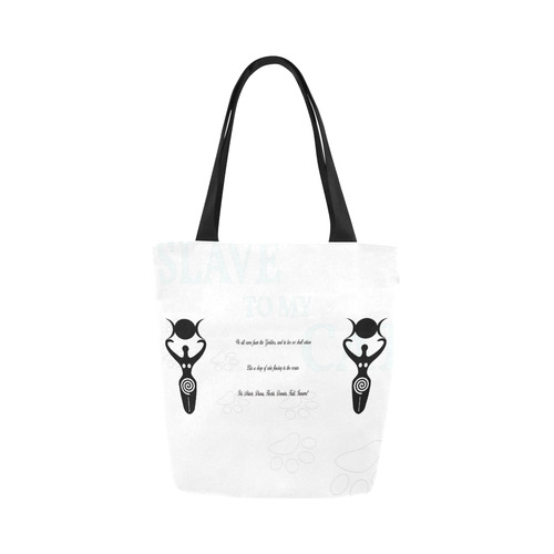 Pagan Goddess Canvas Tote Bag (Model 1657)