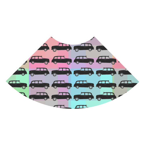 London Taxi Cab Pattern 3/4 Sleeve Sundress (D23)