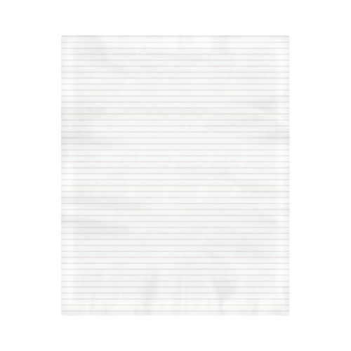Bridal Blush Stripes Duvet Cover 86"x70" ( All-over-print)