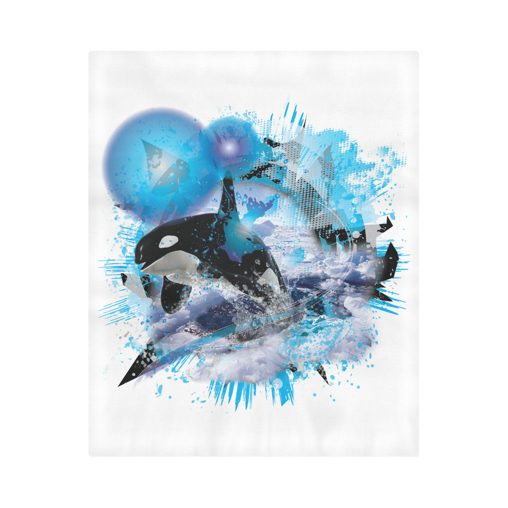 Orca Antartica Black And White Whale Duvet Cover 86 X70 Orca Antartica Black And White Whale Duvet Cover 86 X70 All Over Print Id D1243008