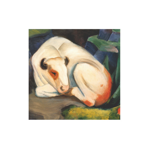 The Bull by Franz Marc Canvas Tote Bag (Model 1657)