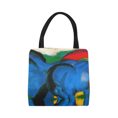The Little Blue Horses by Franz Marc Canvas Tote Bag (Model 1657)