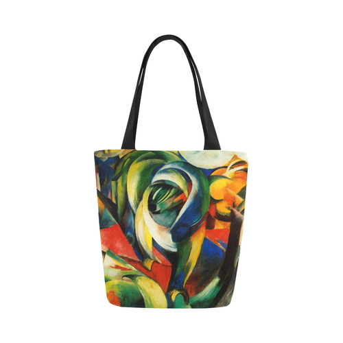 The Mandrill by Franz Marc Canvas Tote Bag (Model 1657)