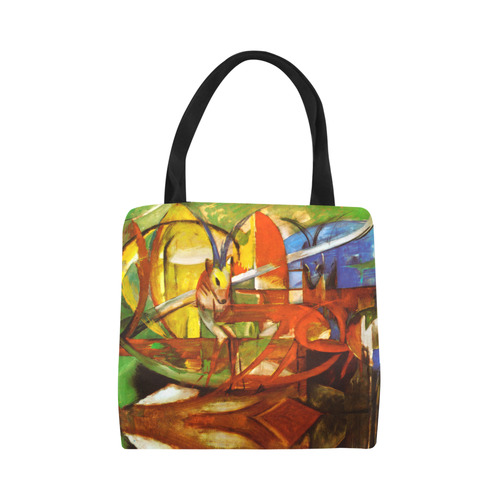 Gazelles by Franz Marc Canvas Tote Bag (Model 1657)