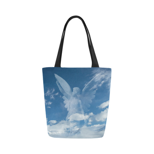 Angel show you the way to heaven Canvas Tote Bag (Model 1657)