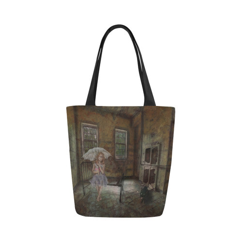 Room 13 - The Girl Canvas Tote Bag (Model 1657)