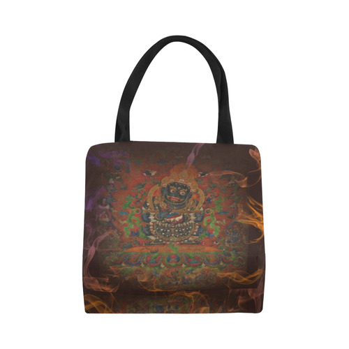 Tibetan Buddhism Mahakala Canvas Tote Bag (Model 1657)