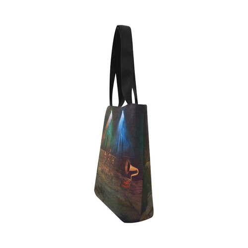 Zombie Disco Dance Canvas Tote Bag (Model 1657)