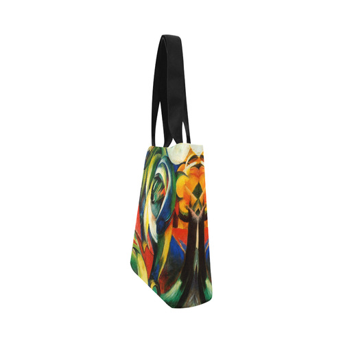 The Mandrill by Franz Marc Canvas Tote Bag (Model 1657)