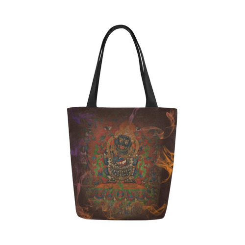 Tibetan Buddhism Mahakala Canvas Tote Bag (Model 1657)