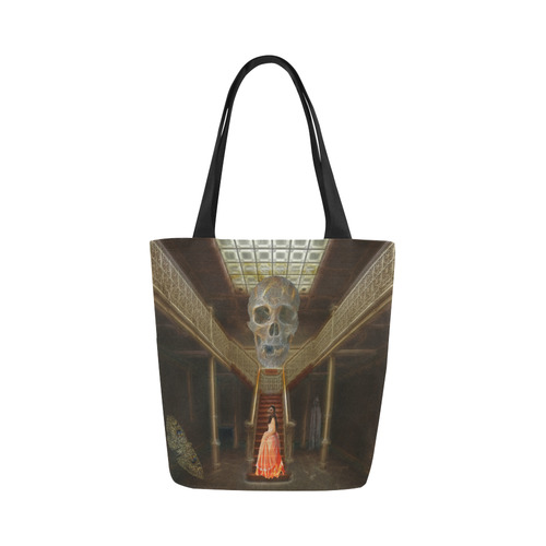 The Princess - A Ghoststory Canvas Tote Bag (Model 1657)