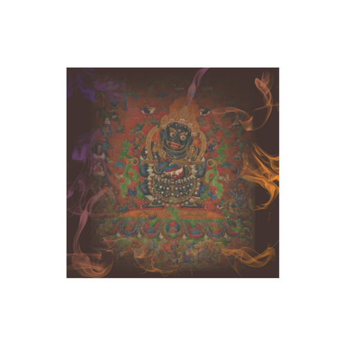 Tibetan Buddhism Mahakala Canvas Tote Bag (Model 1657)