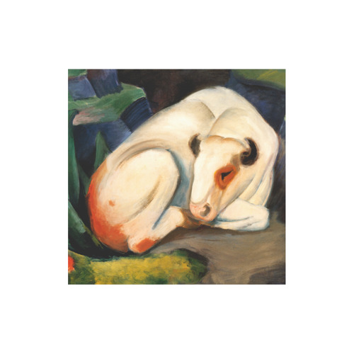 The Bull by Franz Marc Canvas Tote Bag (Model 1657)