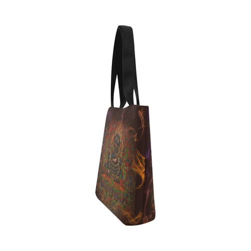 Tibetan Buddhism Mahakala Canvas Tote Bag (Model 1657)