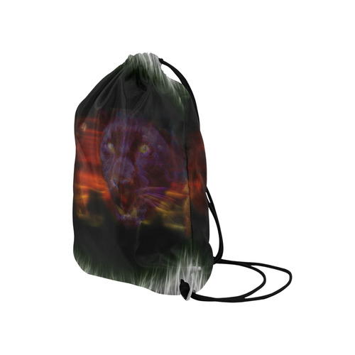 Goddess Bastet In Various Looks Medium Drawstring Bag Model 1604 (Twin Sides) 13.8"(W) * 18.1"(H)