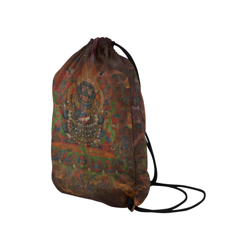 Tibetan Buddhism Mahakala Medium Drawstring Bag Model 1604 (Twin Sides) 13.8"(W) * 18.1"(H)