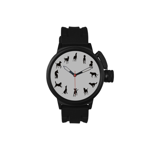 Conceptual Novelty Dog Men's Sports Watch(Model 309)