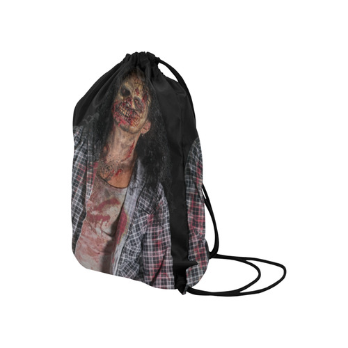 Zombie Apocalypse Medium Drawstring Bag Model 1604 (Twin Sides) 13.8"(W) * 18.1"(H)