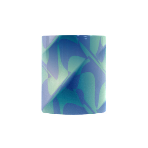 Subtle Blue Cubik - Jera Nour Custom Morphing Mug