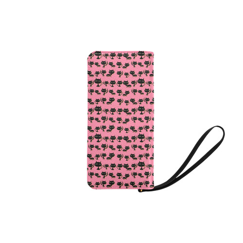 Lots of Cats Pink Women's Clutch Purse (Model 1637)