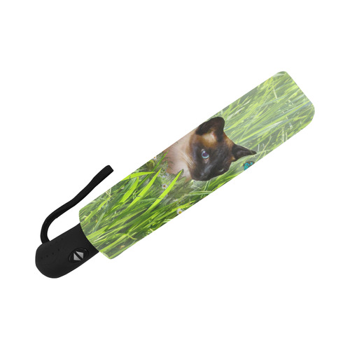 sophie in tall grass Auto-Foldable Umbrella (Model U04)