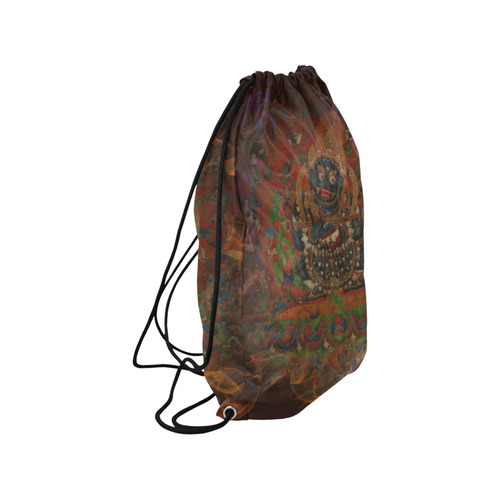 Tibetan Buddhism Mahakala Medium Drawstring Bag Model 1604 (Twin Sides) 13.8"(W) * 18.1"(H)
