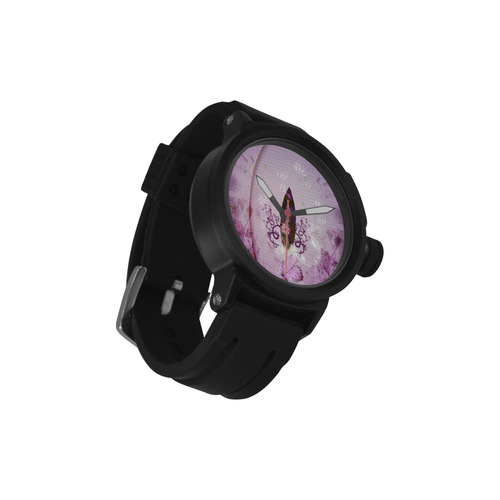 Sport, surfing in purple colors Men's Sports Watch(Model 309)