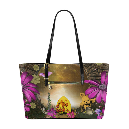 Easter time, easter egg Euramerican Tote Bag/Large (Model 1656)