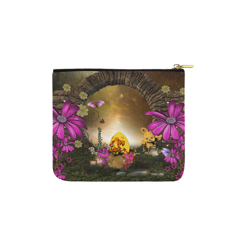 Easter time, easter egg Carry-All Pouch 6''x5''