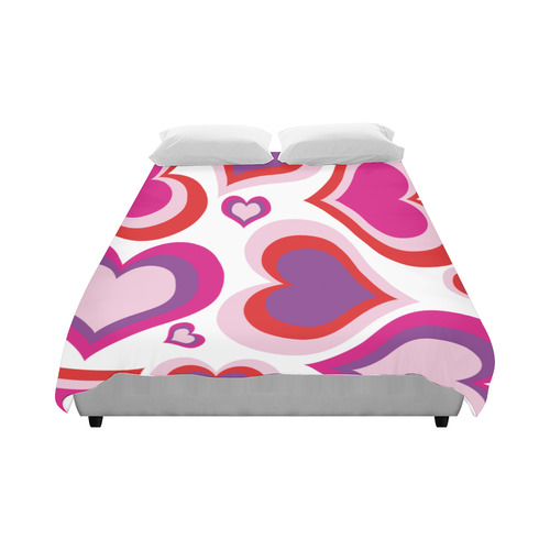 heart pattern Duvet Cover 86"x70" ( All-over-print)