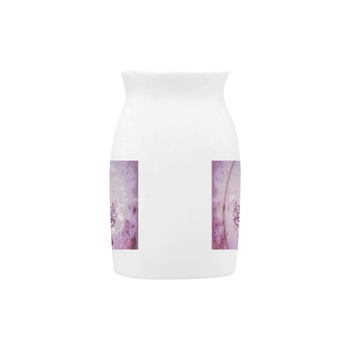 Sport, surfing in purple colors Milk Cup (Large) 450ml