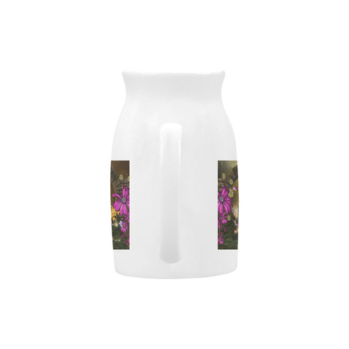 Easter time, easter egg Milk Cup (Large) 450ml