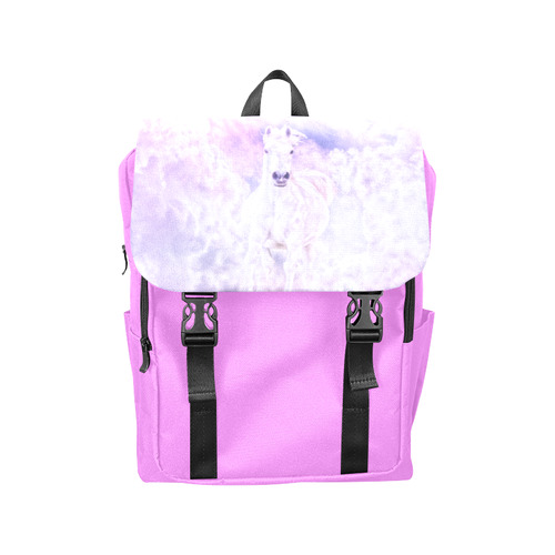 Romantic Horse Of Clouds Casual Shoulders Backpack (Model 1623)