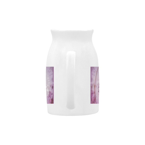 Sport, surfing in purple colors Milk Cup (Large) 450ml