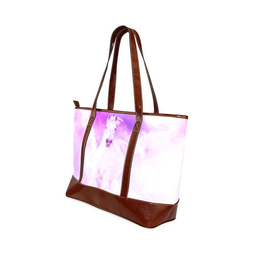 Romantic Pink Horse In The Sky Tote Handbag (Model 1642)