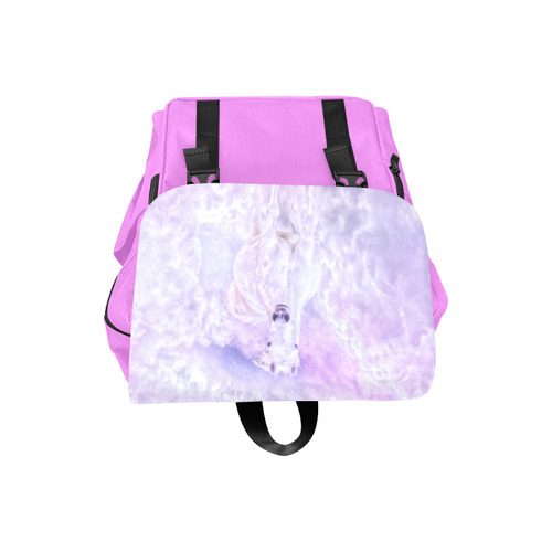 Romantic Horse Of Clouds Casual Shoulders Backpack (Model 1623)