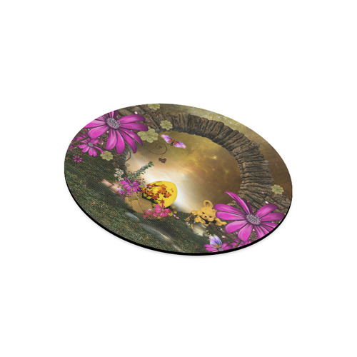 Easter time, easter egg Round Mousepad