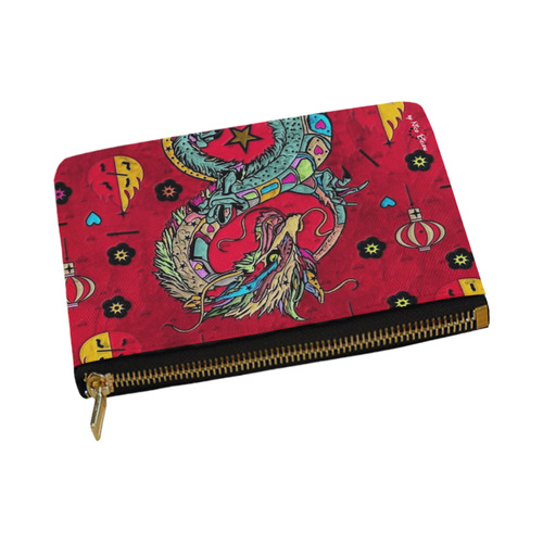 Dragon Popart By Nico Bielow Carry-All Pouch 12.5''x8.5''