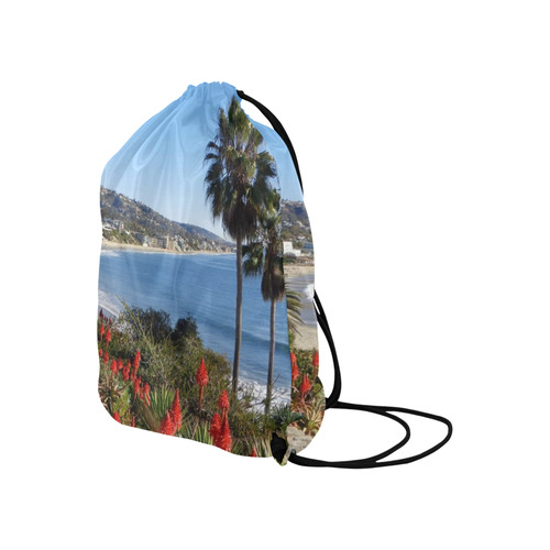 Travel-Laguna Beach Large Drawstring Bag Model 1604 (Twin Sides)  16.5"(W) * 19.3"(H)