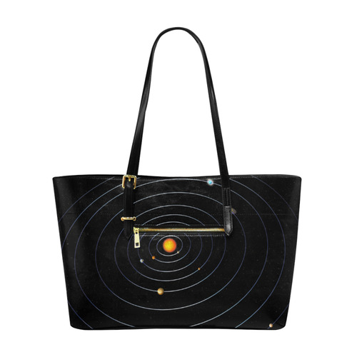 Our Solar System Euramerican Tote Bag/Large (Model 1656)