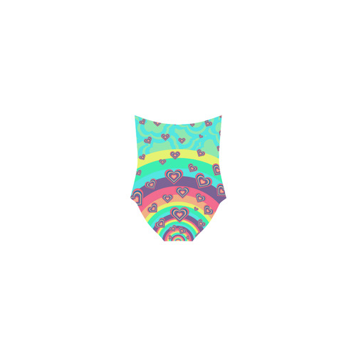 Loving the Rainbow Strap Swimsuit ( Model S05)